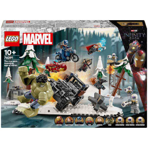 LEGO Marvel Avengers Assemble: Ultron Çağı 76291 – 10 Yaş ve Üzeri Süper Kahraman Sevenler İçin Yaratıcı Oyuncak Yapım Seti (613 Parça)