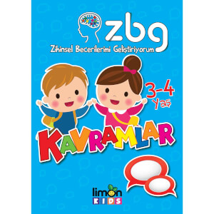 Zihinsel Becerilerimi Geliştiriyorum 3-4 Yaş Kavramlar