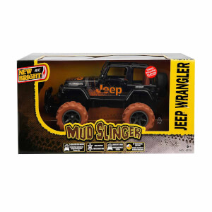 1:15 Mud Slinger Jeep Wrangler Uzaktan Kumandalı Araba 34 cm.
