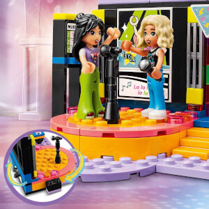 LEGO® Friends Karaoke Müzik Partisi 42610 - 6 Yaş ve Üzeri Çocuklar için Sahne İçeren Yaratıcı Oyuncak Yapım Seti (196 Parça)