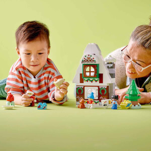 LEGO DUPLO Noel Baba'nın Zencefilli Kurabiye Evi 10976