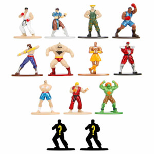 Street Fighter Nano Metalfigs Die Cast Sürpriz Figür Paketi 