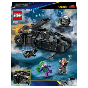 LEGO DC Batman: Batman Tumbler, Two-Face ve Joker’e Karşı 76303 - 8 Yaş ve Üzeri Kara Şövalye Hayranı Çocuklar için Yaratıcı Oyuncak Yapım Seti (429 Parça)