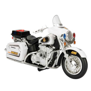 Maxx Wheels Sesli ve Işıklı Polis Motosikleti 34 cm.