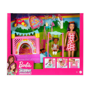 Barbie Bebek Bakıcısı Skipper Oyun Evi Seti HHB67