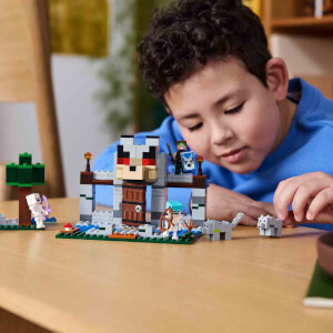 LEGO Minecraft Kurt Kalesi 21261 - 8 Yaş ve Üzeri Macera Oyunları Seven Çocuklar İçin İskelet Kaşif İçeren Yaratıcı Oyuncak Yapım Seti (312 Parça)