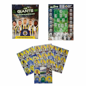 The Giants Fenerbahçe Dev Poster ve Çıkartma Seti