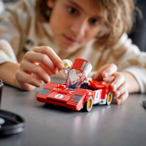  LEGO Speed Champions 1970 Ferrari 512 M 76906 - 8 Yaş ve Üzeri Çocuklar için Harika bir Yarış Arabası Modeli Yapım Seti (291 Parça)