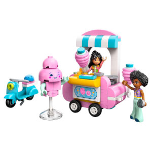 LEGO Friends Pamuk Şeker Standı ve Scooter 42643 - 6 Yaş ve Üzeri Çocuklar için Mini Bebek İçeren Yaratıcı Oyuncak Yapım Seti (110 Parça)