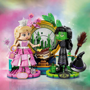 LEGO Wicked Elphaba ve Glinda Figürleri 75682 - 10 Yaş ve Üzeri Çocuklar için Fantastik Oyuncak Yapım Seti (558 Parça)