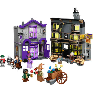 LEGO Harry Potter Ollivanders ve Madam Malkin'in Cübbe Dükkanı 76439 - 8 Yaş ve Üzeri Çocuklar için Diagon Yolu Oyuncak Mağazası Modeli Yapım Seti (744 Parça)