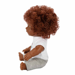 Dada Kıvırcık Saçlı Bebek 35 cm 