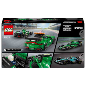 LEGO Speed Champions Aston Martin Güvenlik Aracı ve AMR23 76925 - 9 Yaş ve Üzeri Çocuklar için 2 Model Araç İçeren Yaratıcı Oyuncak Yapım Seti (564 Parça)