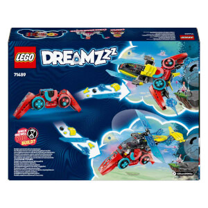 LEGO DREAMZzz Cooper’ın Oyun Kumandası Jeti 71489 - 7 Yaş ve Üzeri Çocuklar için Yaratıcı Oyuncak Yapım Seti (266 Parça)