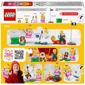 LEGO Super Mario İnteraktif LEGO Peach ile Maceralar 71441 - 6 Yaş ve Üzeri Çocuklar için Koleksiyonluk Yaratıcı Oyuncak Yapım Seti (208 Parça)