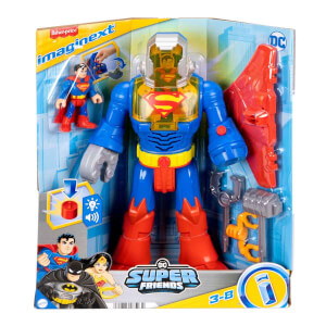 Sesli ve Işıklı Imaginext DC Super Friends Superman Insider ve Exo Kostümü JCT47