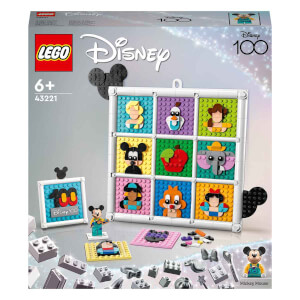 LEGO® ǀ Disney: Disney Animasyon İkonlarının 100 Yılı 43221 - 6 Yaş ve Üzeri Çocuklar için Mickey Fare, Donald Duck ve Diğer Disney Karakterlerini İçeren Koleksiyonluk Yaratıcı Oyuncak Yapım Seti (1022 Parça)