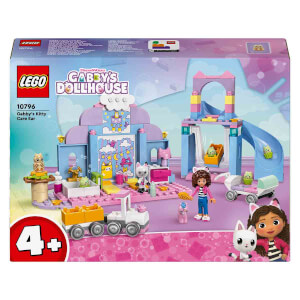 LEGO 4+ Gabby’s Dollhouse Gabby’nin Kedicik Bakım Odası 10796 - 4 Yaş ve Üzeri Çocuklar için Yaratıcı Oyuncak Yapım Seti (165 Parça)