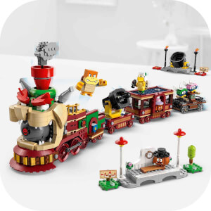 LEGO Super Mario Bowser Ekspres Treni 71437 - 9 Yaş ve Üzeri Çocuklar için Nintendo Karakteri İçeren Yaratıcı Oyuncak Yapım Seti (1392 Parça)