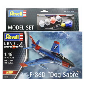 Revell 1:48 F-86D Dog Sabre Uçak VBU63832