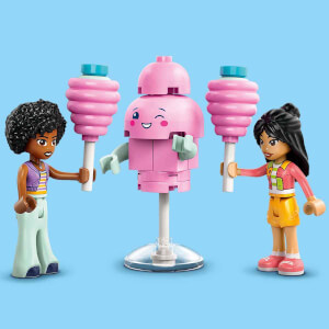 LEGO Friends Pamuk Şeker Standı ve Scooter 42643 - 6 Yaş ve Üzeri Çocuklar için Mini Bebek İçeren Yaratıcı Oyuncak Yapım Seti (110 Parça)