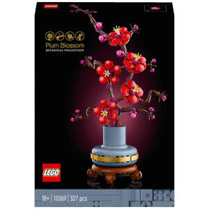 LEGO Icons Erik Çiçeği 10369 - Yetişkinler için Bakım Gerektirmeyen Dekoratif Bitki Yapım Seti (327 Parça)