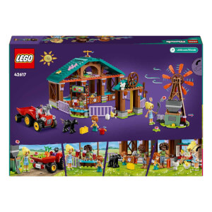 LEGO® Friends Çiftlik Hayvanı Barınağı 42617 - 6 Yaş ve Üzeri Çocuklar için 8 Figür İçeren Yaratıcı Oyuncak Yapım Seti (489 Parça)