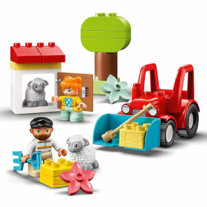 LEGO DUPLO Town Çiftlik Traktörü ve Hayvan Bakımı 10950