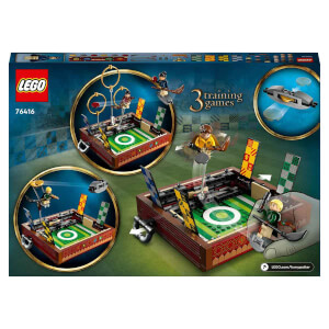  LEGO Harry Potter Quidditch Bavulu 76416 - 9 Yaş ve Üzeri Harry Potter Hayranları için Yaratıcı Oyuncak Yapım Seti (599 Parça)