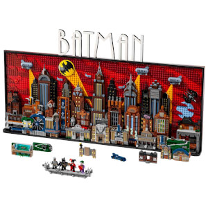 LEGO DC Batman: The Animated Series Gotham City 76271 Süper Kahraman Seven Yetişkinler için Koleksiyonluk Yaratıcı Sergileme Modeli Yapım Seti 4210 Parça