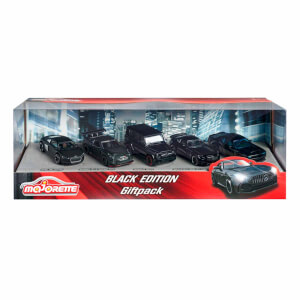 Majorette 1:64 Black Edition 5li Paket