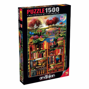 1500 Parça Puzzle: Kitap Dünyası