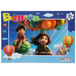 35 Parça Puzzle: Balonlar İle Eğlence