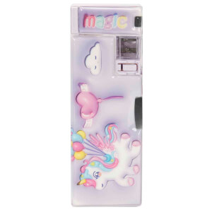 Bear & Deer Unicorn Desenli Kalemtıraşlı Kalem Kutusu BD-KCS233