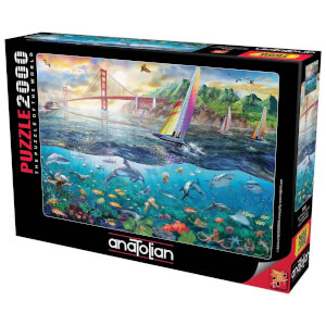 2000 Parça Puzzle: San Francisco Köprüsü