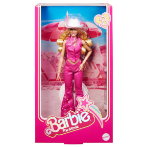 Barbie Movie - Barbie Pembe Kovboy Kıyafetli Bebek HPK00