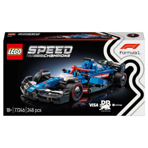 LEGO Speed Champions Visa Cash App RB VCARB 01 F1 Yarış Arabası 77246 - Yetişkinler için Koleksiyonluk Yaratıcı Yarış Arabası Yapım Seti (248 Parça)