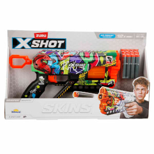 X-Shot Skins Griefer 12 Mermili Sünger Dart Atan Silah 32 cm