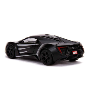 1:32 Marvel Black Panther Lykan Hypersport Model Araba