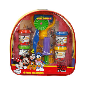 Fun Dough Mickey Mouse Sırt Çantalı Oyun Hamuru Seti