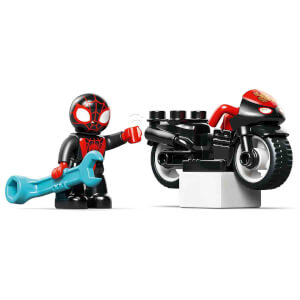 LEGO DUPLO Marvel Spin’in Motosiklet Macerası 10424 -2 Yaş ve Üzeri Çocuklar İçin Örümcek Adam Figürü İçeren Eğitici Oyuncak Yapım Seti (24 Parça)