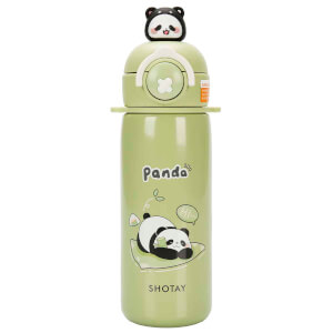 Panda Desenli Termos Matara 430 ml SHT-ST-8818