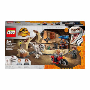 LEGO Jurassic World Atrociraptor Dinozor: Motosiklet Takibi 76945