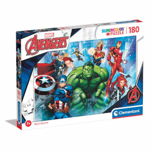 180 Parça Supercolor Puzzle: Marvel Avengers