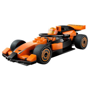 LEGO City McLaren Yarış Arabalı F1 Sürücüsü 60442 - 6 Yaş ve Üzeri Çocuklar için Mini Yarış Arabası İçeren Yaratıcı Oyuncak Yapım Seti (86 Parça)