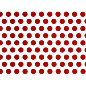 BugyBagy Kırmızı Yuvarlak Duvar Sticker Polska Dots Büyük 100 Adet 5 cm.