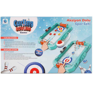 Smile Games 2in1 Curling ve Bowling Oyun Seti 