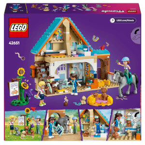 LEGO Friends At ve Evcil Hayvan Veteriner Kliniği 42651 - 7 Yaş ve Üzeri Çocuklar için Mini Bebek, At ve Köpek Minifigürü İçeren Yaratıcı Oyuncak Yapım Seti (428 Parça)