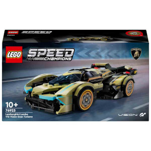 LEGO Speed Champions Lamborghini Lambo V12 Vision GT Süper Araba 76923 – 10 Yaş ve Üzeri Araç Tutkunları İçin Yaratıcı Oyuncak Yapım Seti (230 Parça)