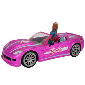 Barbie'nin Uzaktan Kumandalı Rüya Arabası 42 cm